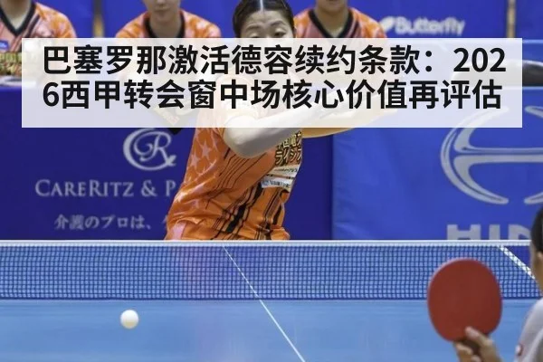 巴塞罗那激活德容续约条款：2026西甲转会窗中场核心价值再评估